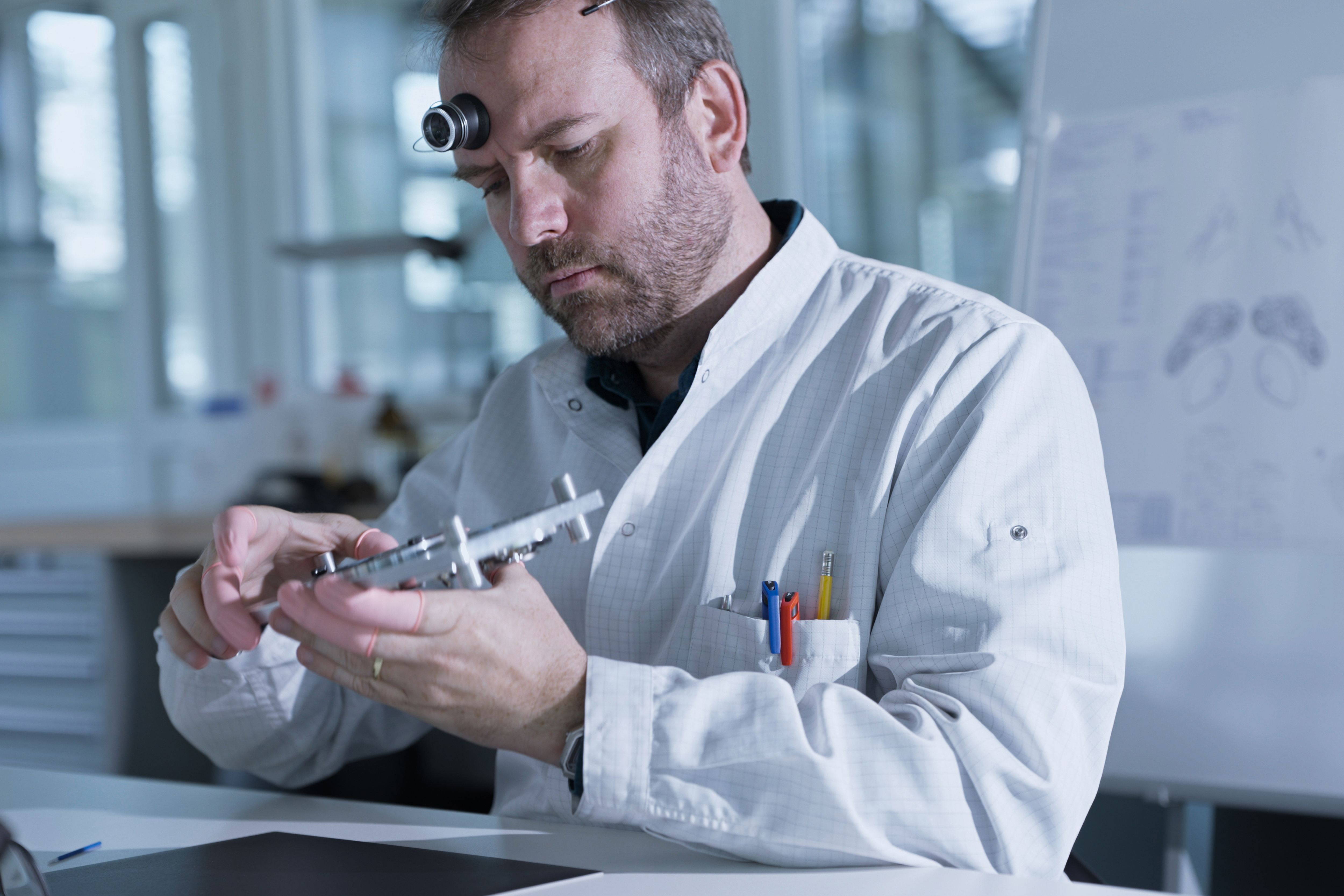 David Olafsson, watchmaker and engineer at Concepto, was enthusiastic about the project from the outset, even though there were a few challenges to overcome. 